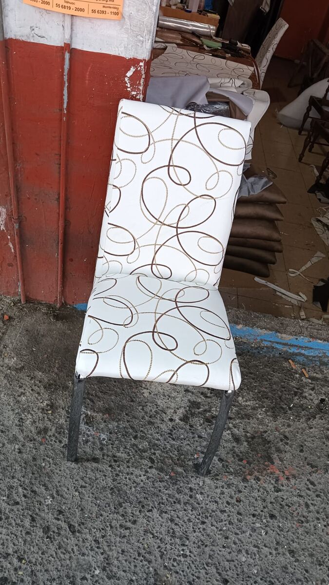 Silla en el taller